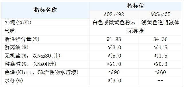 AOS发泡剂 AOS粉状